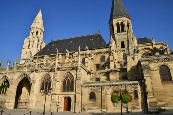 Fransa, poissy pitoresk kenti — Stok fotoğraf