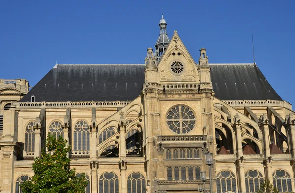 France, saint Eustache church in Paris — Stock Photo, Image