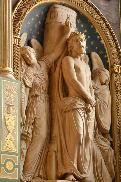 Franciaország, Párizs saint Eustache-templomra — Stock Fotó