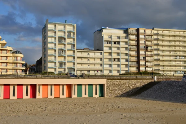 Le Touquet festői city Nord-Pas de Calais, Franciaország — Stock Fotó