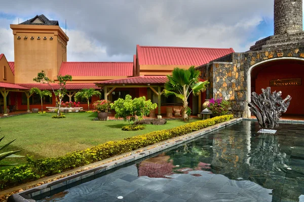 Africa,Chamarel distillery in Mauritius Island — Stock Photo, Image