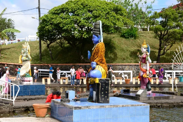 África, Gran Bassin templo indio en Isla Mauricio —  Fotos de Stock