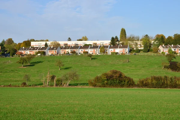 Francia, pittoresca città di Villennes sur Seine — Foto Stock