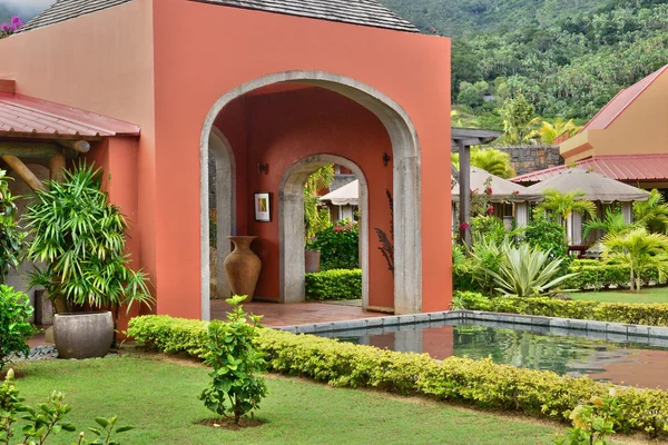 Afrika, chamarel distillery in mauritius island — Stockfoto