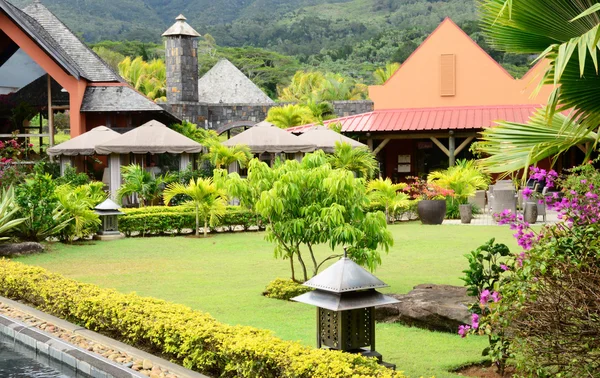 Africa,Chamarel distillery in Mauritius Island — Stock Photo, Image