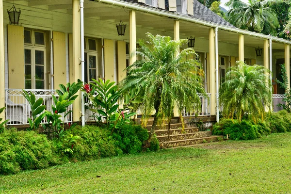 África, casa eureka colonial em moka — Fotografia de Stock