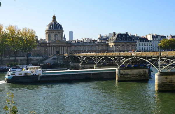 France, picturesque Pont des Arts in Paris — Stock Photo, Image