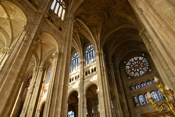 France, saint Eustache church in Paris — Stock Photo, Image