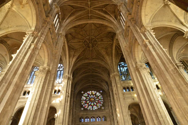 Frankrijk, saint Eustache kerk in Parijs — Stockfoto