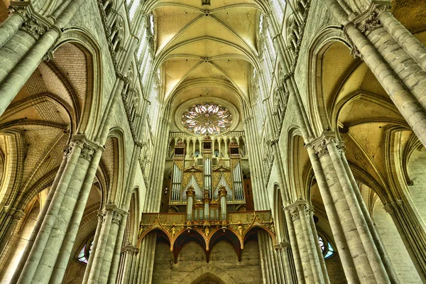 Frankreich, die stadt amiens in picardie — Stockfoto