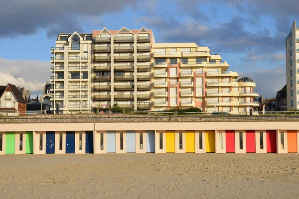 Francie, malebné město Le Touquet v Nord Pas de Calais — Stock fotografie