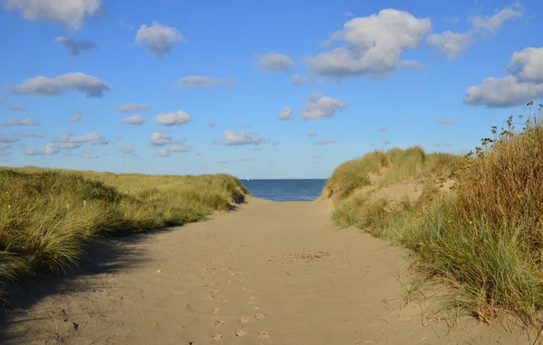 Le Touquet festői city Nord-Pas de Calais, Franciaország — Stock Fotó