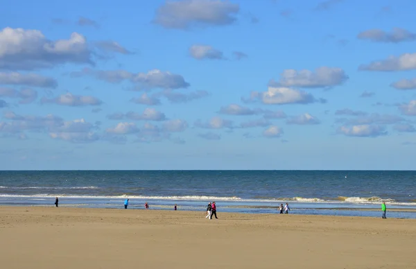 Francia, pintoresca ciudad de Le Touquet en Nord Pas de Calais — Foto de Stock