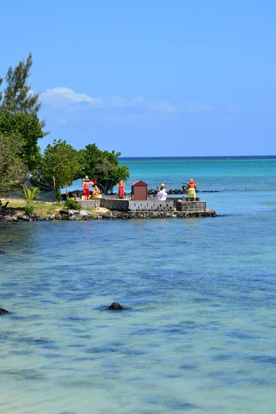 Pintoresca zona de La Pointe aux Canonniers en Mauricio Repu —  Fotos de Stock