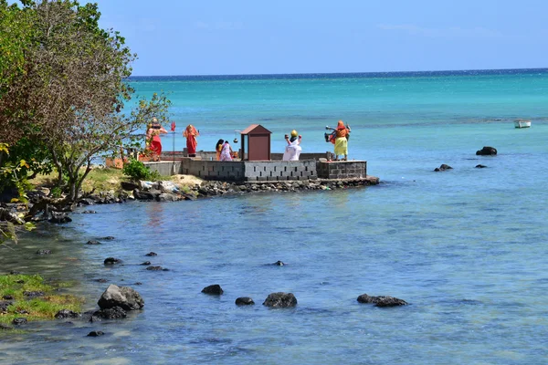 La Pointe aux Canonniers Mauritius Cumhuriyeti içinde pitoresk alanı — Stok fotoğraf