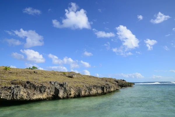 Mauritius, malerische Leuchtturminsel in der mahebourg aera — Stockfoto