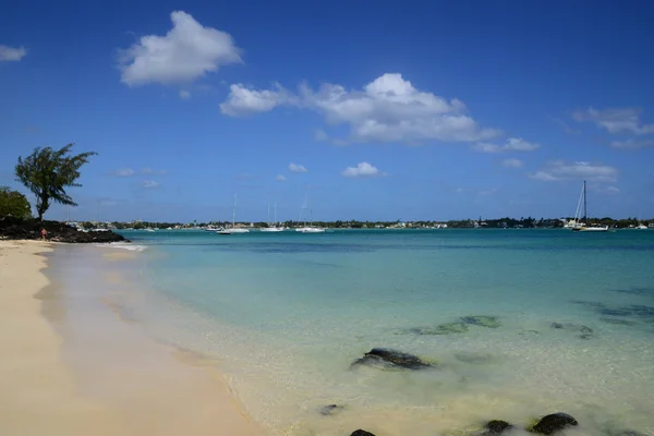 Africa, great bay coast in Mauritius Island — Stock Photo, Image