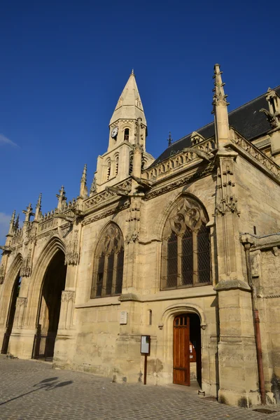 Frankrijk, de schilderachtige stad van poissy — Stockfoto