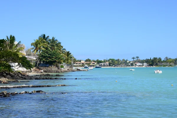 África, gran costa de la bahía en Isla Mauricio —  Fotos de Stock