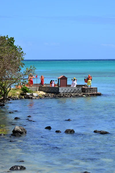 La Pointe aux Canonniers Mauritius Cumhuriyeti içinde pitoresk alanı — Stok fotoğraf