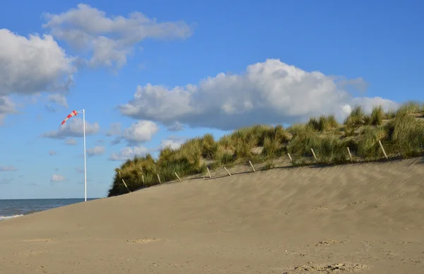 Francie, malebné město Le Touquet v Nord Pas de Calais — Stock fotografie