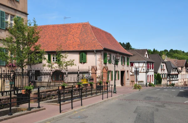 Alsace, a pitoresca aldeia de Boersch — Fotografia de Stock