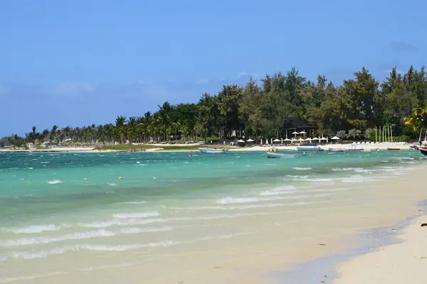 Mauritius, Belle Mare festői falu — Stock Fotó