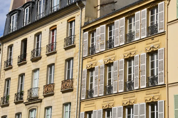 Ile de France, festői város a Versailles-i — Stock Fotó