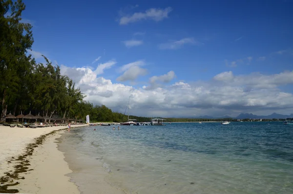 Africa, picturesque area of La Pointe Aux Canonniers in Mauritiu — Stock Photo, Image