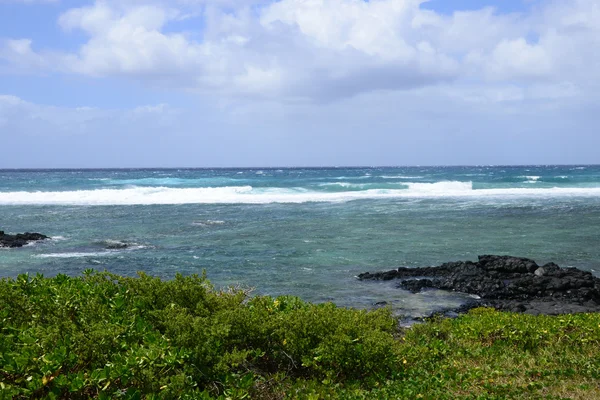 Mauritius, picturesque village of Roches Noires — Stock Photo, Image