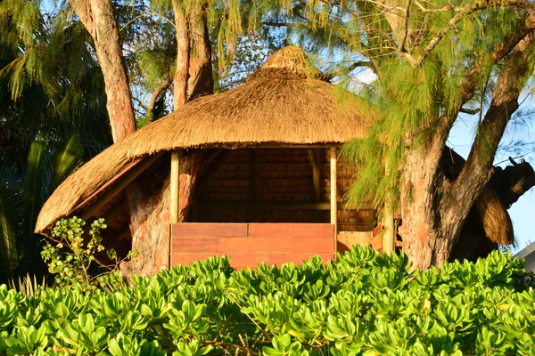 Schilderachtige gebied van la Pointe aux Hotel in Mauritius — Stockfoto