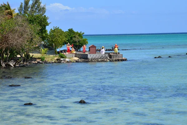 Pintoresca zona de La Pointe aux Canonniers en Mauricio Repu —  Fotos de Stock