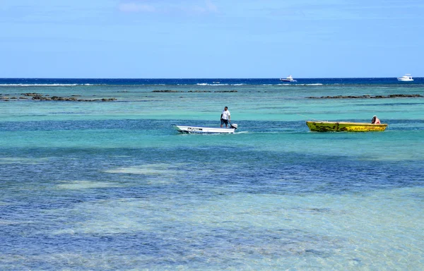 Pintoresca zona de la Pointe aux canonniers en Mauricio — Foto de Stock