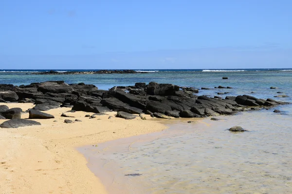 Schilderachtige gebied van la Pointe aux Hotel in Mauritius — Stockfoto