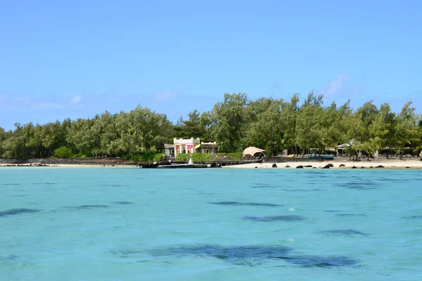 Mauritius, de pittoreske dorp van Mahébourg — Stockfoto