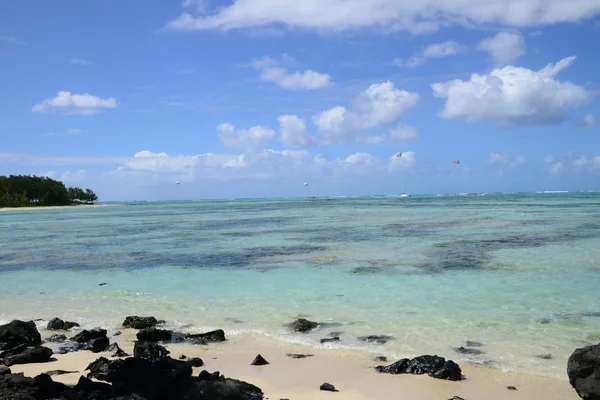 Ile Maurice, pittoresque Ile aux cerfs dans la région de Mahebourg — Photo