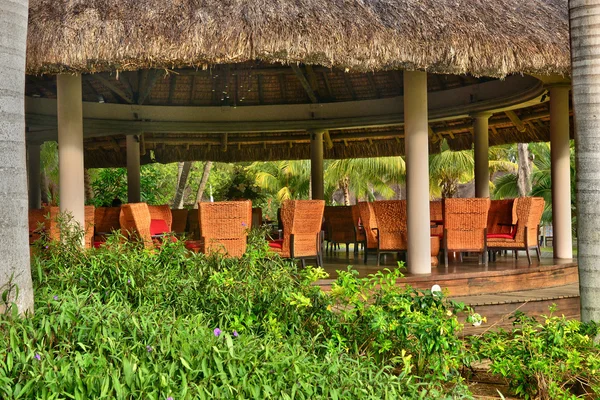 Malerische gegend von la pointe aux canonniers in mauritius — Stockfoto