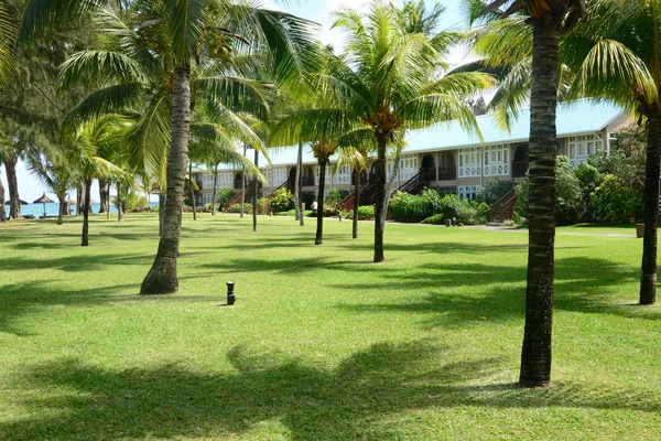 Afrika, schilderachtige gebied van La Pointe Aux Canonniers in Mauritiu — Stockfoto