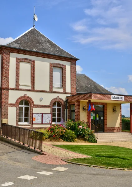 Normandie, il pittoresco villaggio di Bois Guilbert — Foto Stock