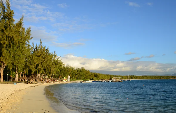 Picturesque area of la Pointe aux canonniers in Mauritius — Stock Photo, Image