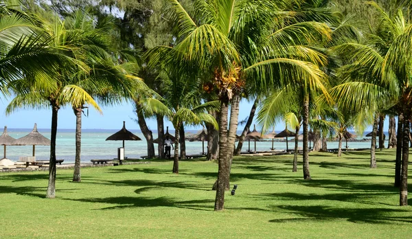 Schilderachtige gebied van la Pointe aux canonniers in Maritius — Stockfoto