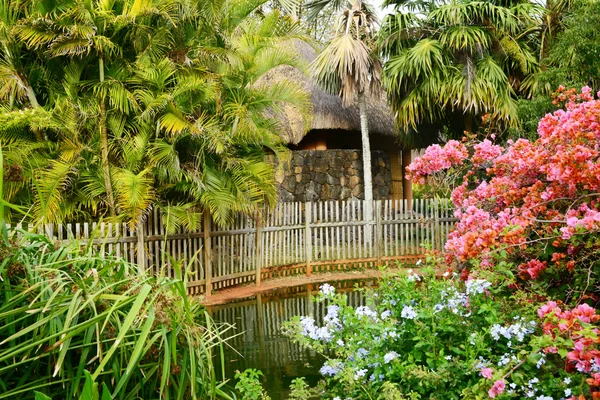 África, pintoresca zona de La Pointe Aux Canonniers en Mauricio — Foto de Stock