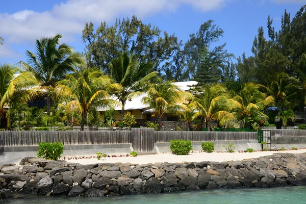 Africa, pittoresca zona di La Pointe Aux Canonniers a Mauritiu — Foto Stock