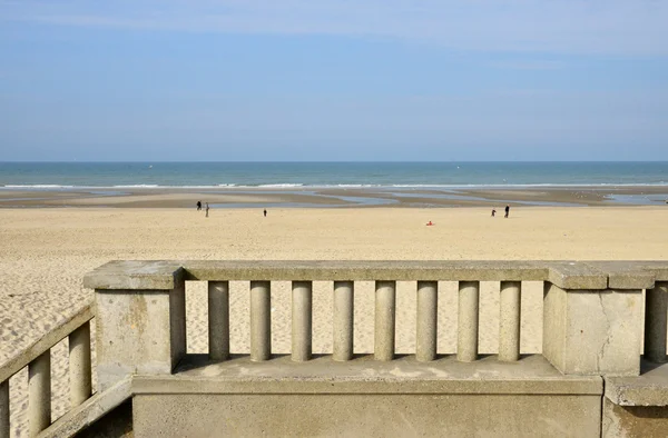 Cidade pitoresca de Stella Plage em Nord Pas de Calais — Fotografia de Stock