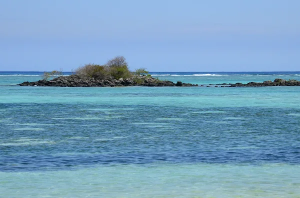 Africa, pittoresca zona di La Pointe Aux Canonniers a Mauritiu — Foto Stock