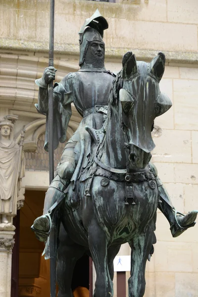 Frankreich, historisches schloss von pierrefonds in picardie — Stockfoto