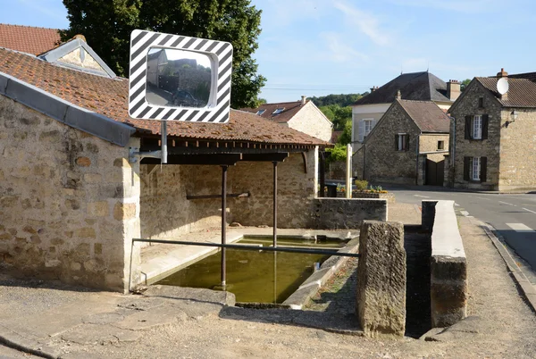 França, a pitoresca aldeia de Sagy em val d oise — Fotografia de Stock