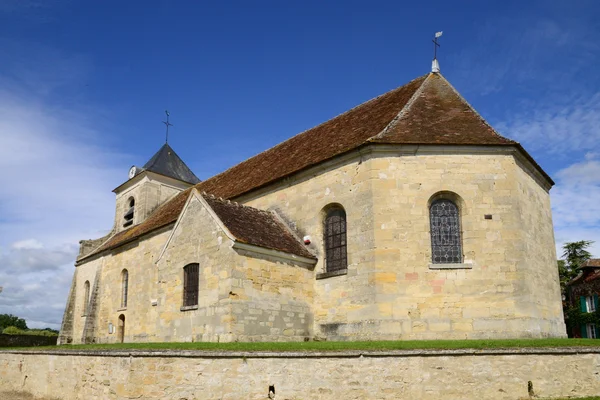 Fransa, val d sagy klasik Kilisesi oise — Stok fotoğraf