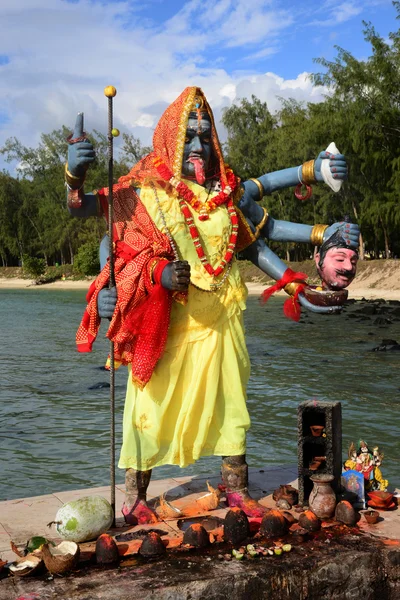 Afrika, schilderachtige gebied van La Pointe Aux Canonniers in Mauritiu — Stockfoto