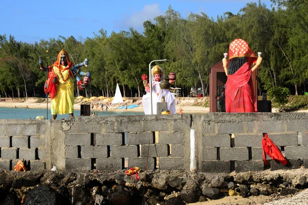 Afrika, malebné oblasti La Pointe Aux Canonniers v Mauritiu — Stock fotografie